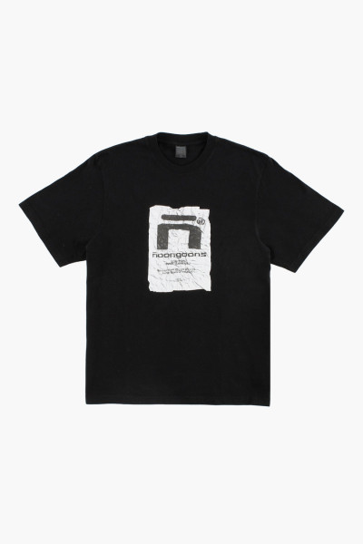 Noon goons Flyer t-shirt Black - GRADUATE STORE