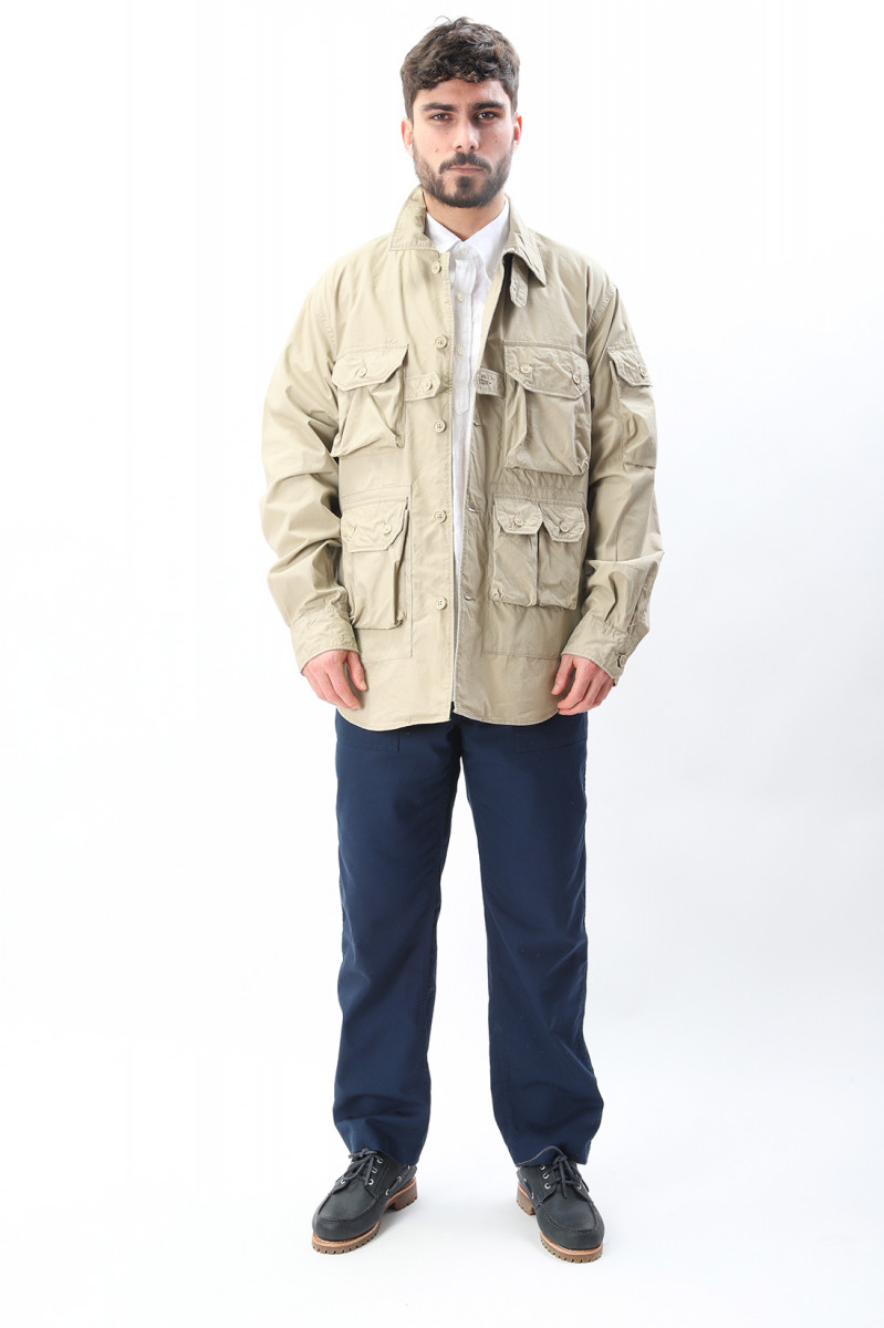 Explorer shirt jacket poplin Khaki