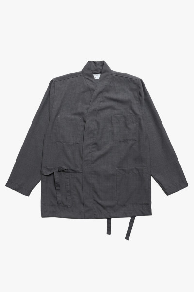 Universal works Kyoto work jacket tropic suit Grey - GRADUATE STORE