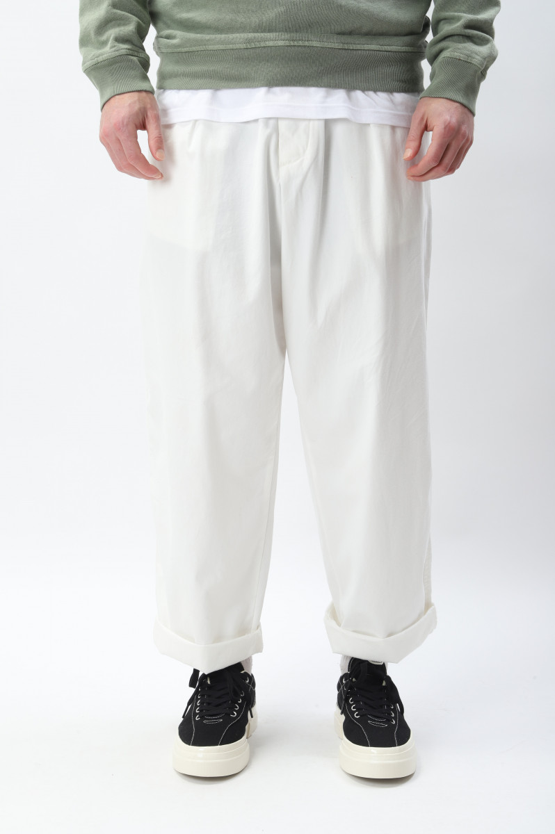 Universal Works - Cotton Pleated Trousers - Sand - Mr & Mrs Stitch