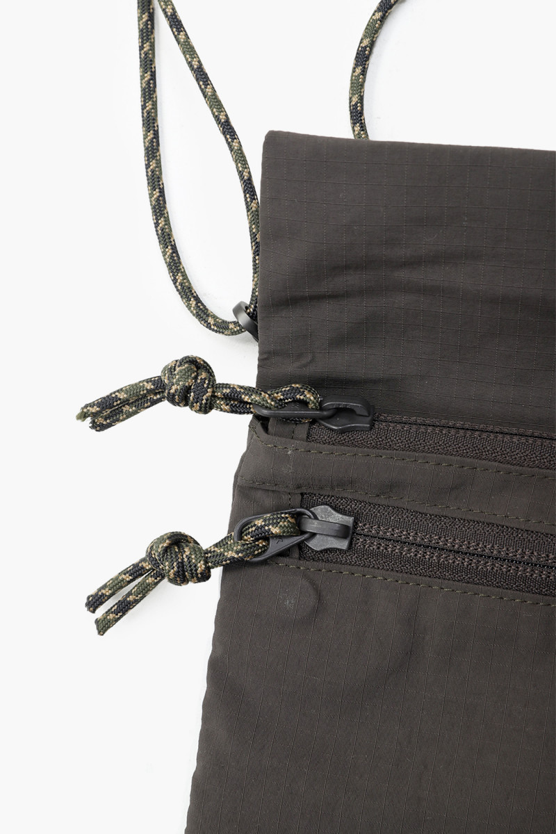 Satta Kubo sling pouch Charcoal - GRADUATE STORE