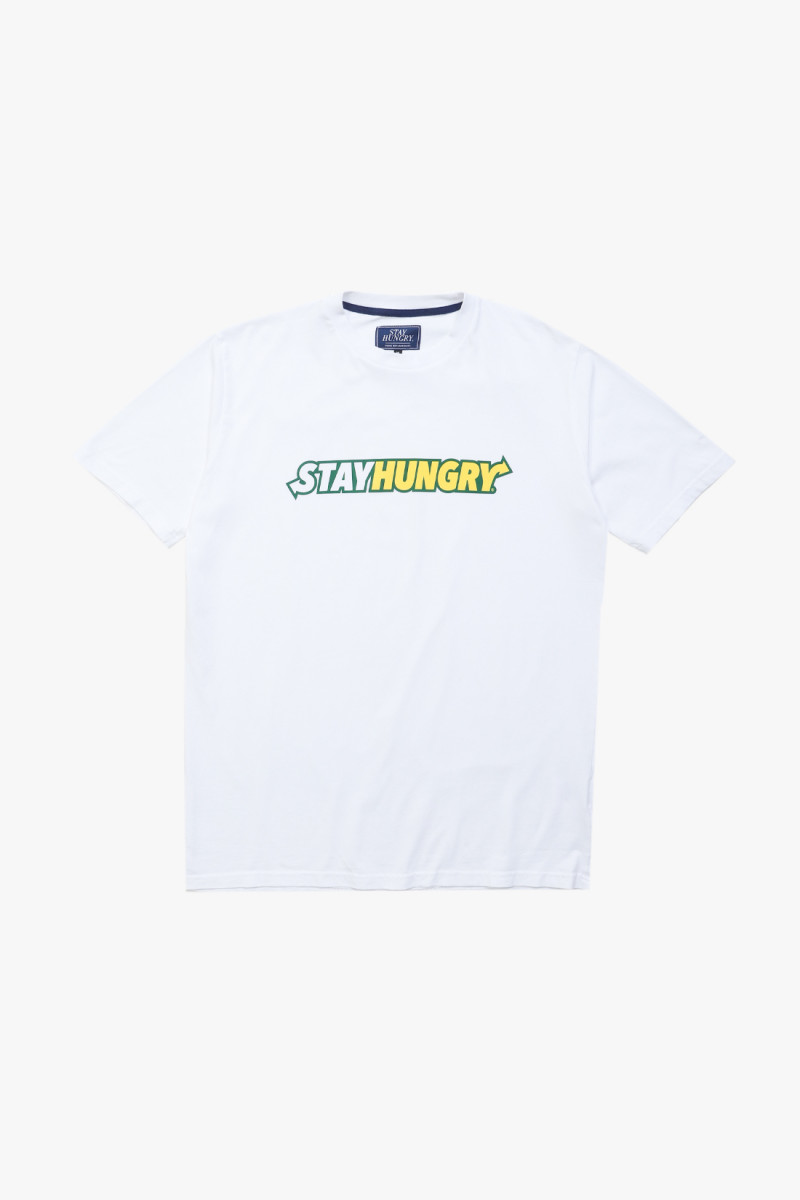 Stay hungry sports Swift t-shirt White - GRADUATE STORE