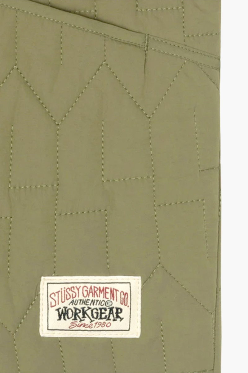 S quilted liner jacket Olive