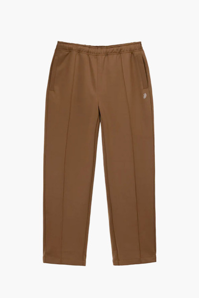Stussy Poly track pant Brown - GRADUATE STORE