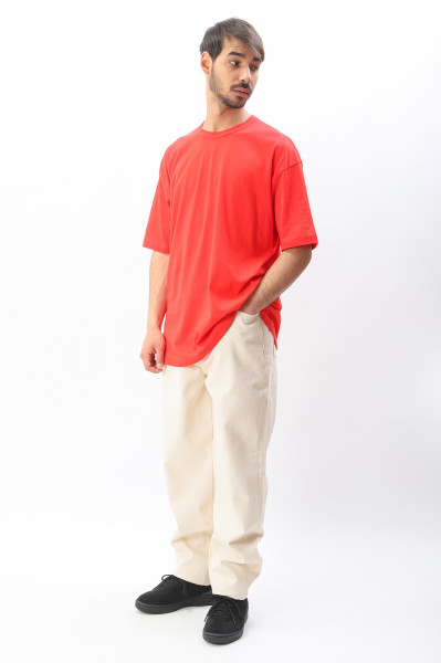 Mens t-shirt knit Red