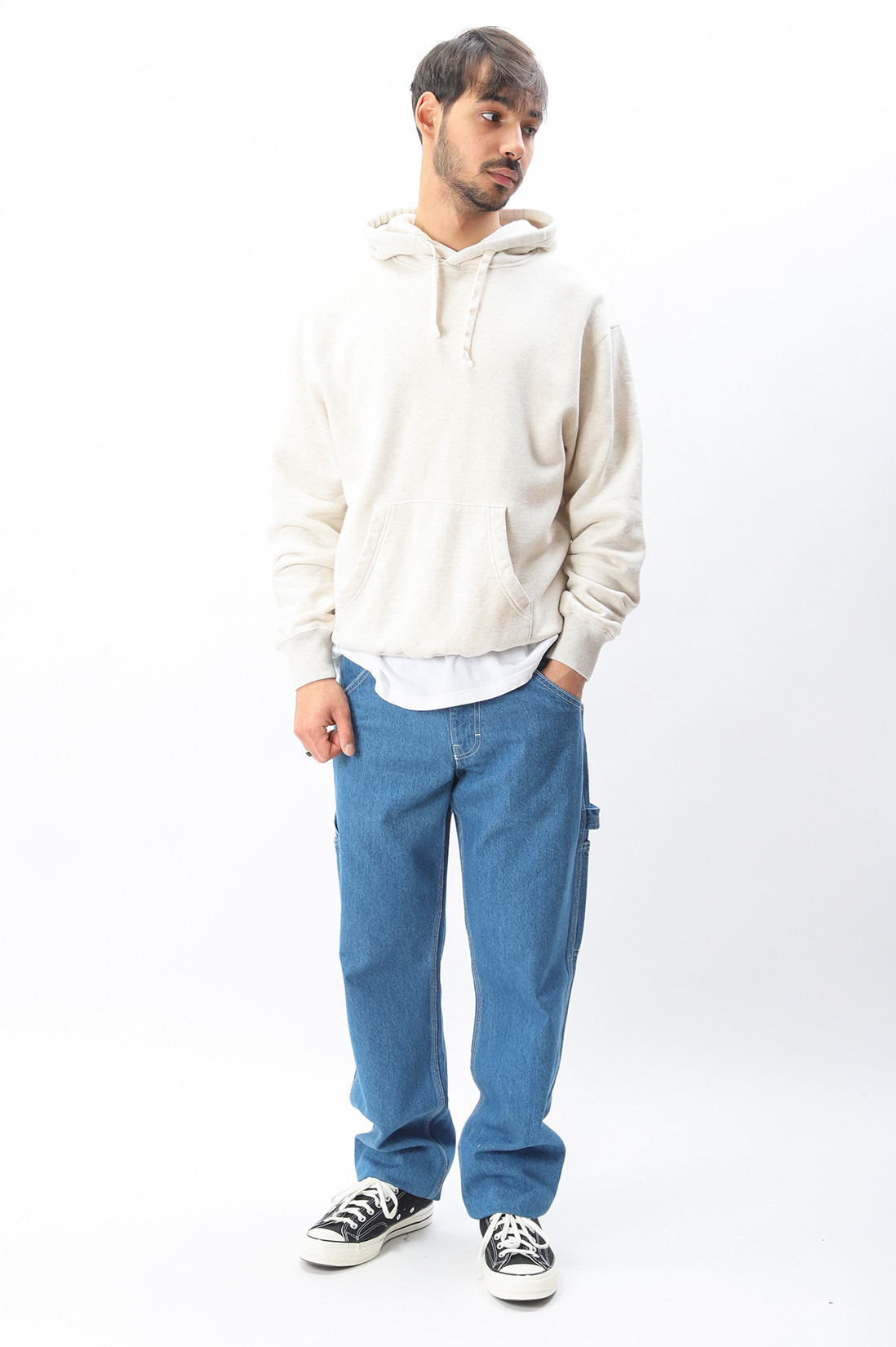 Sweat hoodie japan made Oatmeal