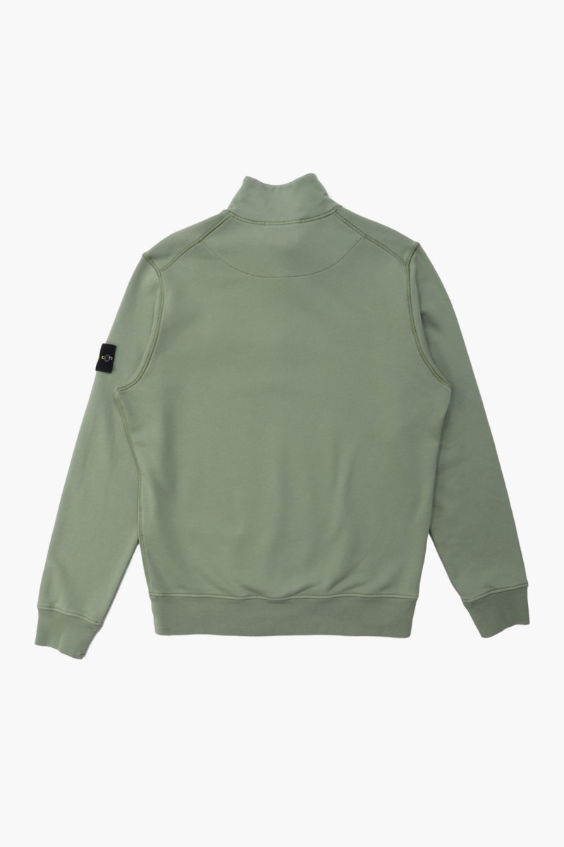 61951 half zip sweater v0055 Salvia