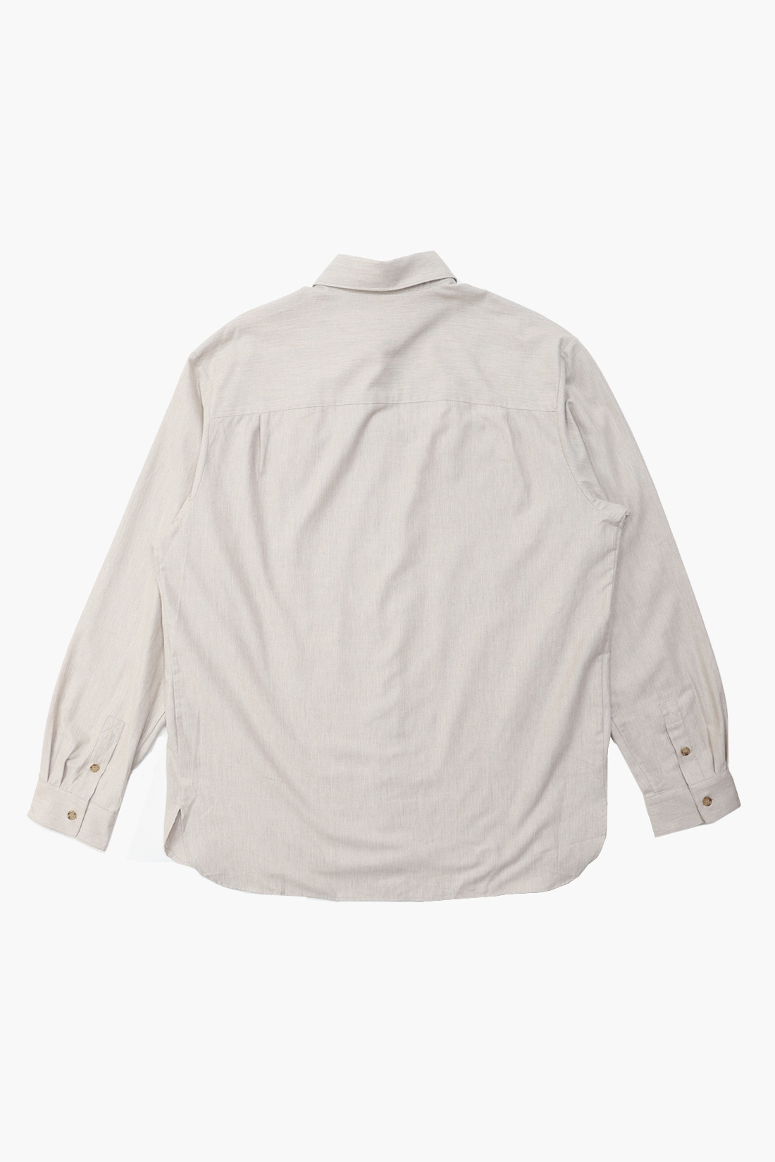 A.p.c. Chemise malo logo Beige - GRADUATE STORE