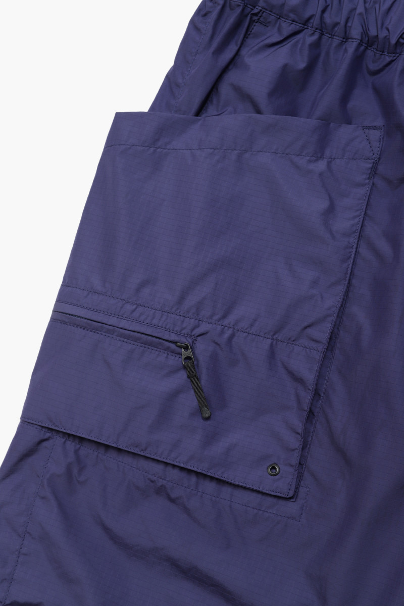 Rip-stop cargo shorts Bluish purple