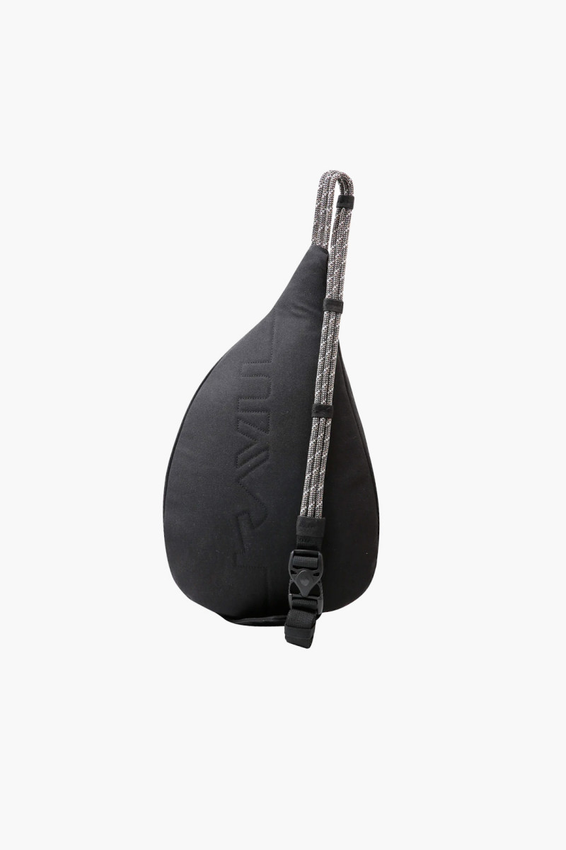 Kavu Mini rope bag Black - GRADUATE STORE