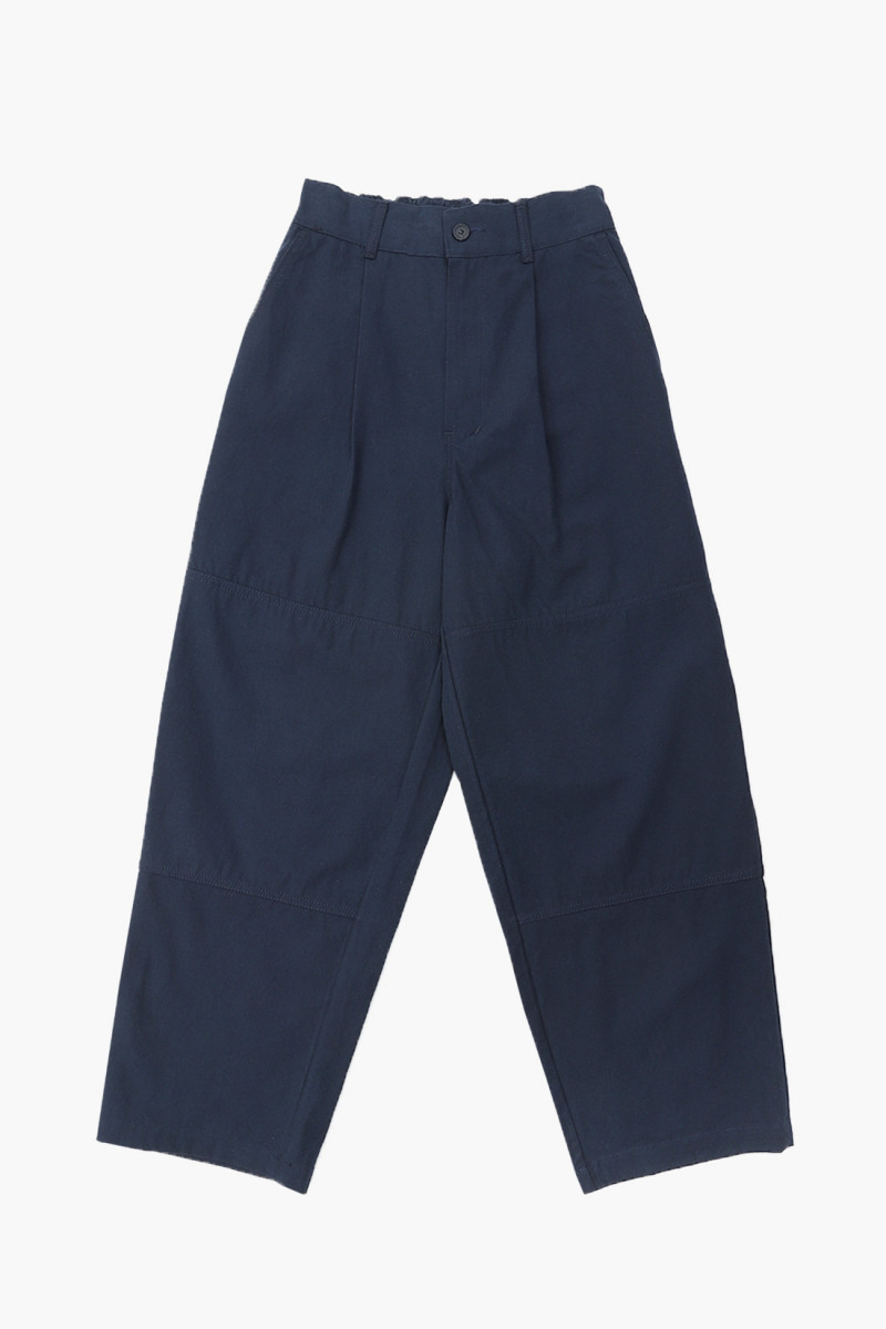 Double knee wide pant Navy