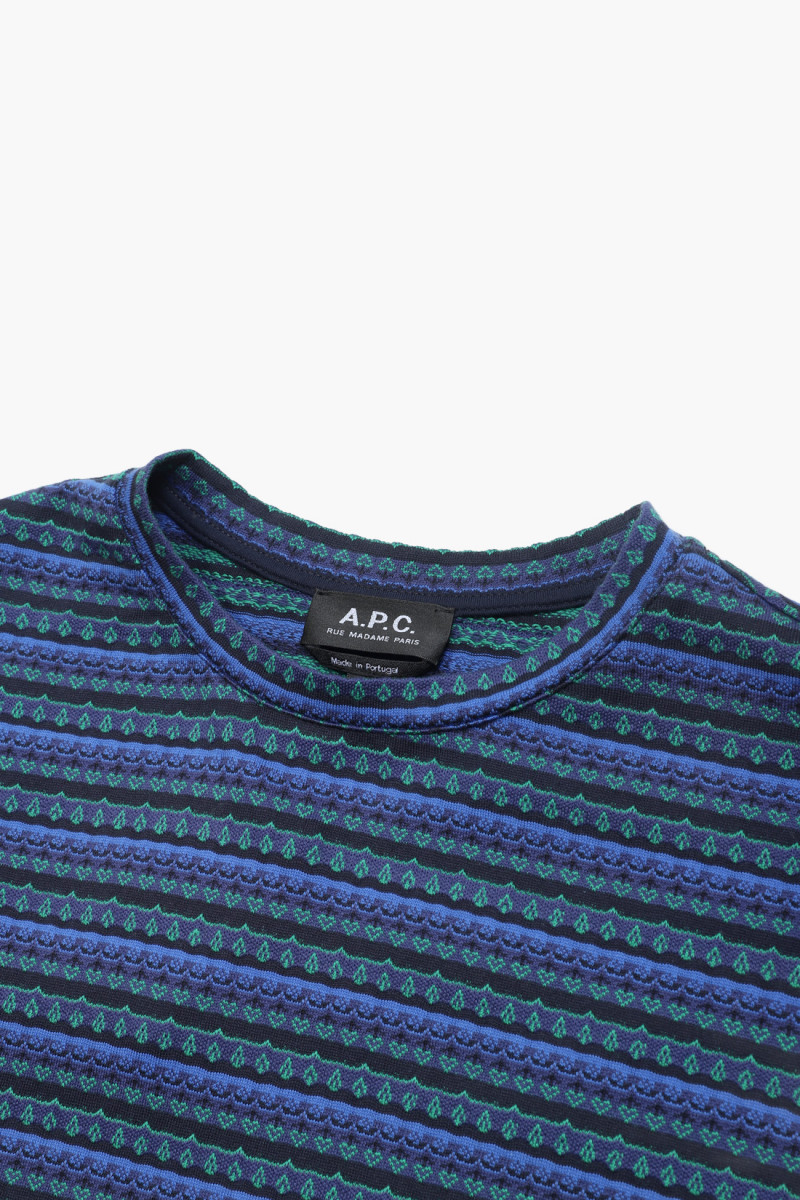 A.p.c. T-shirt bahia Bleu - GRADUATE STORE