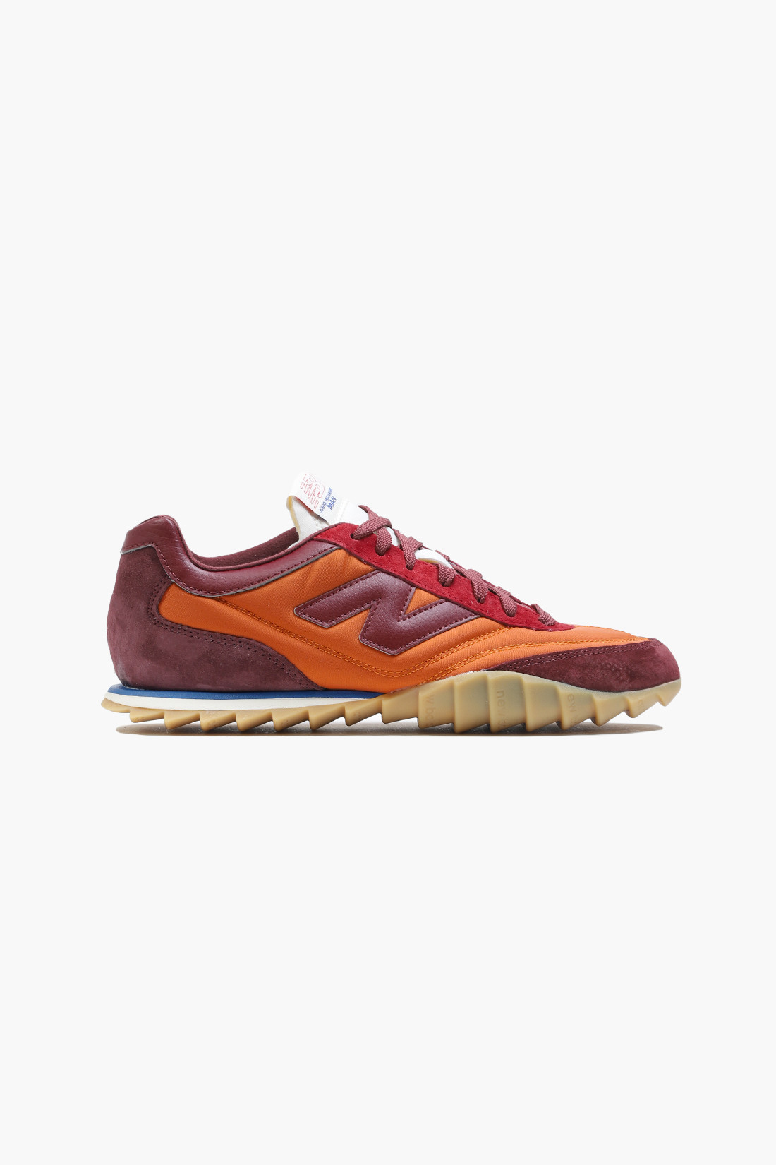 Mens shoes x new balance Orange / burgundy