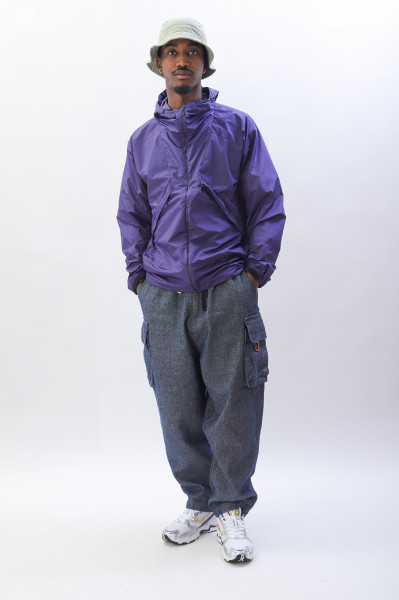 Goldwin Rip-stop light jacket Bluish purple - GRADUATE STORE