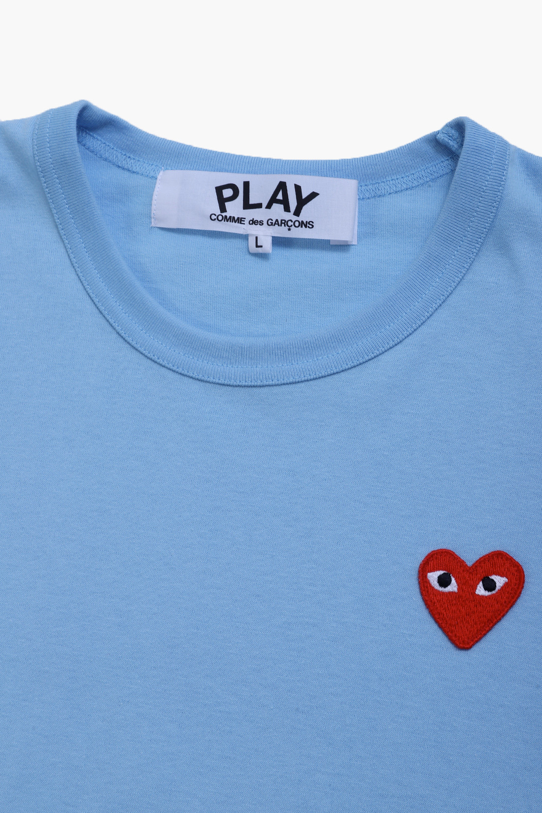 Comme des garcons clearance play t shirt blue