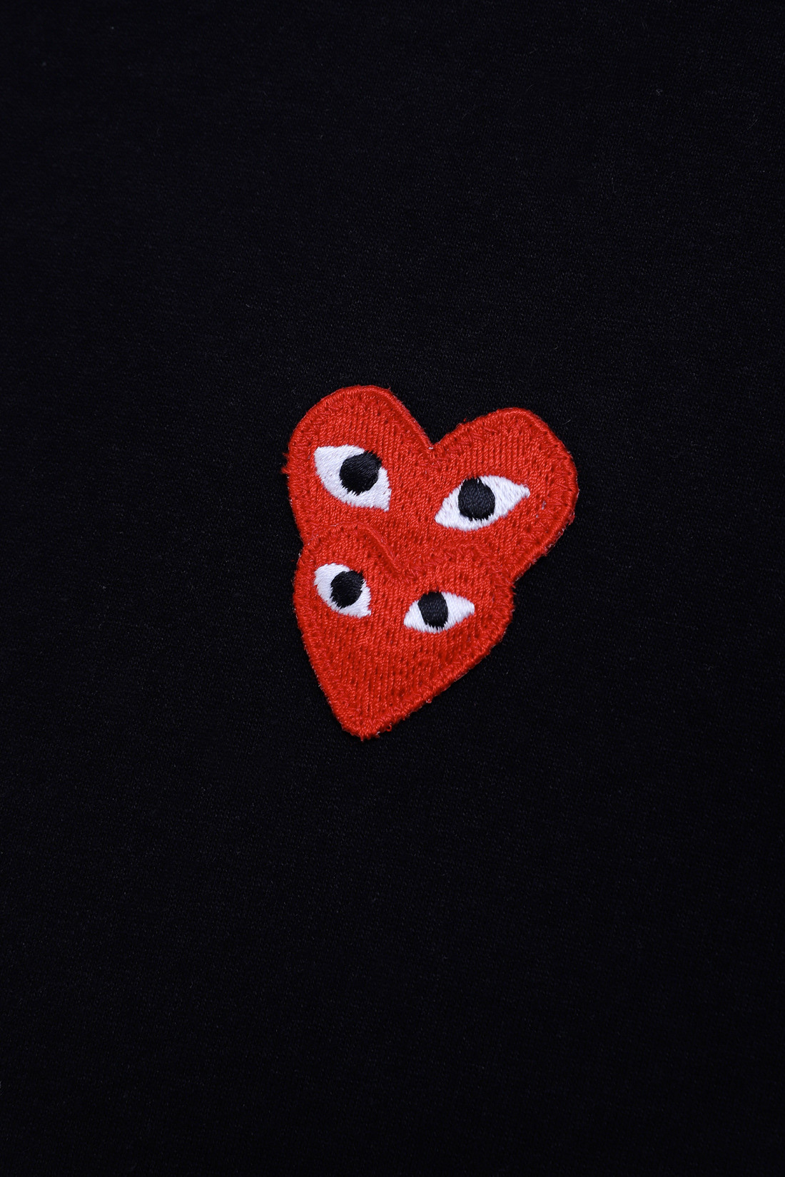 Cdg red shop heart