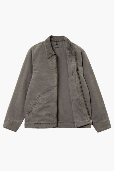 Carhartt wip Detroit jacket organic cotton Black faded - GRADUATE ...