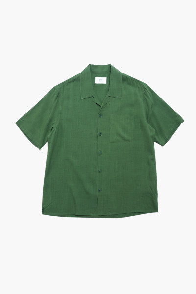 Ami Camp collar shirt Evergreen - GRADUATE STORE