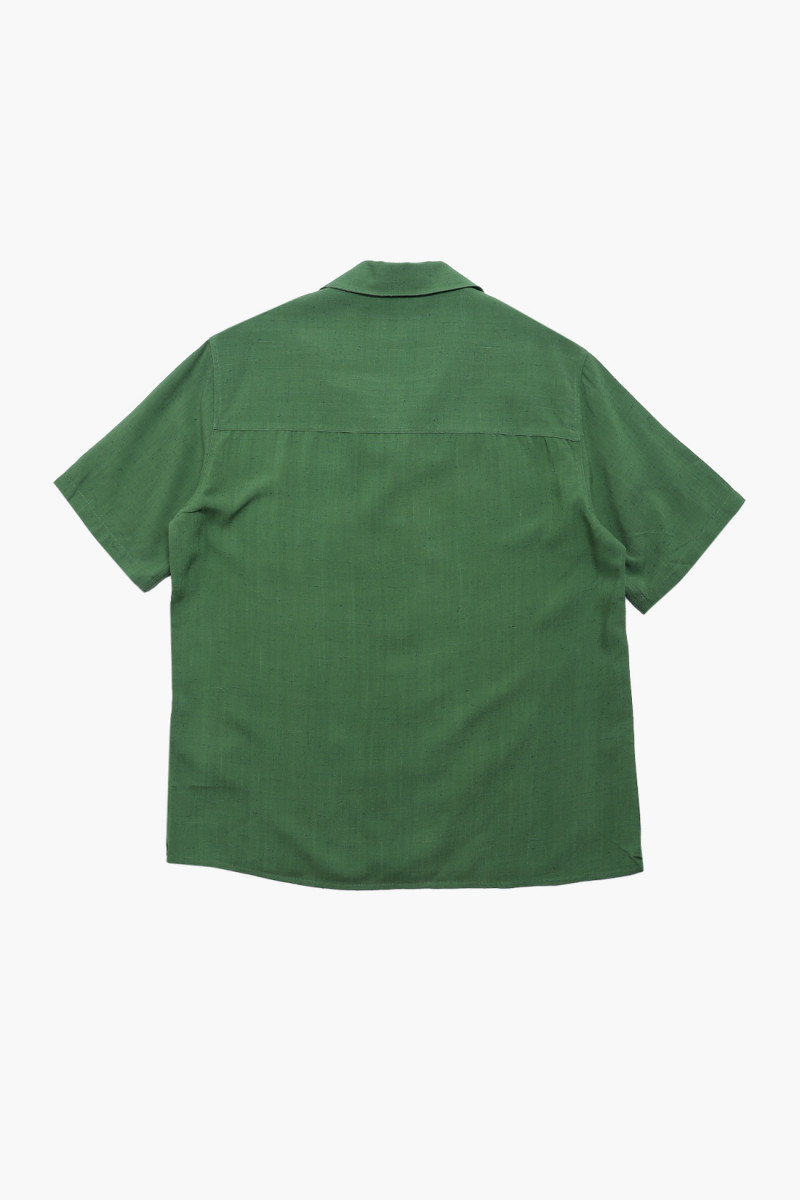 Camp collar shirt Evergreen
