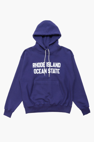 Outstanding Rhode island hooded sweater Purple/white - GRADUATE ...