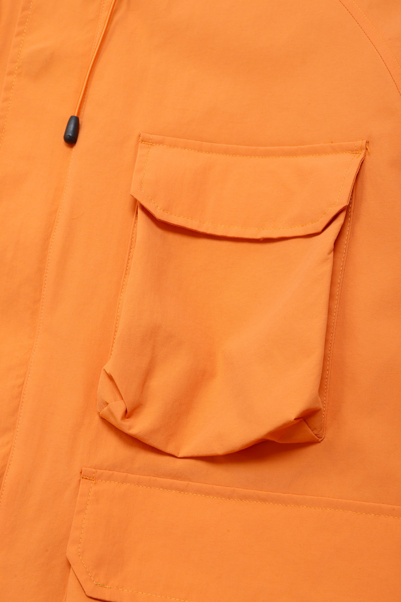 Hunting hooded jacket Orange
