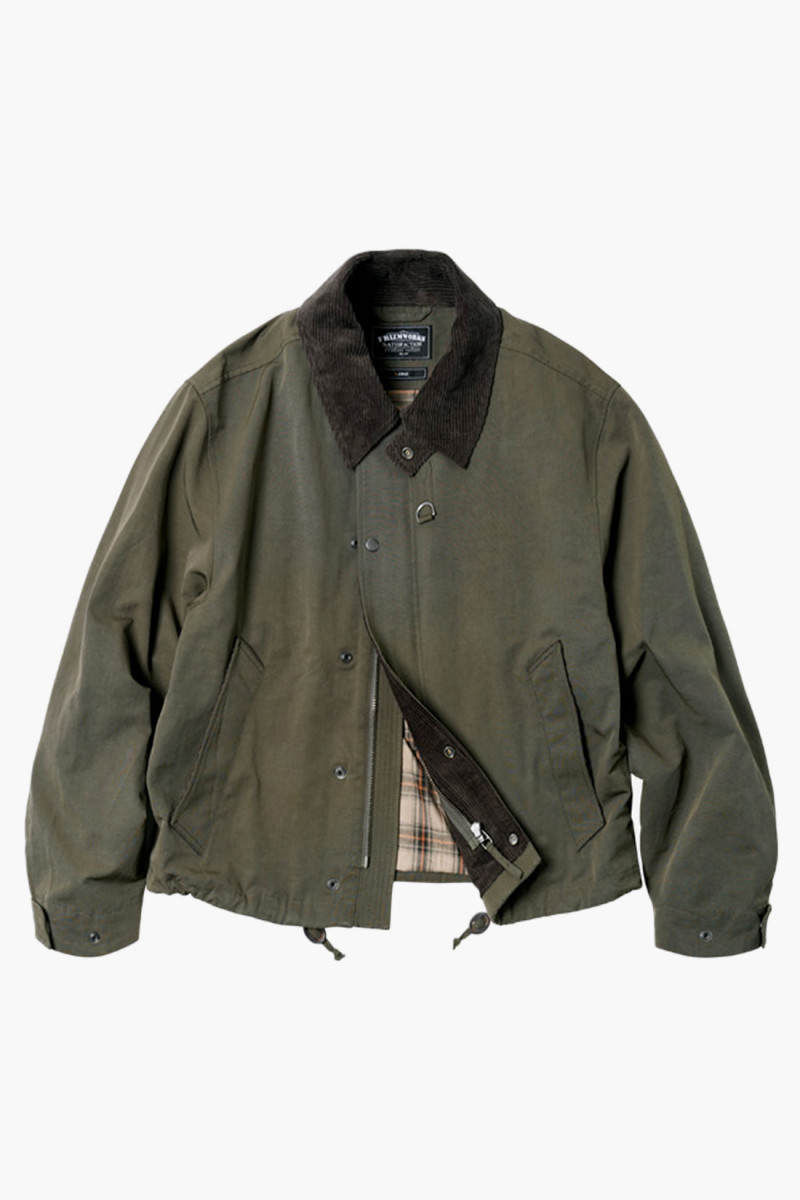 Heritage hunting jacket 002 Olive