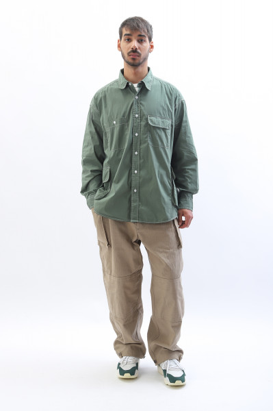 Great pocket shirt jacket Hunter green