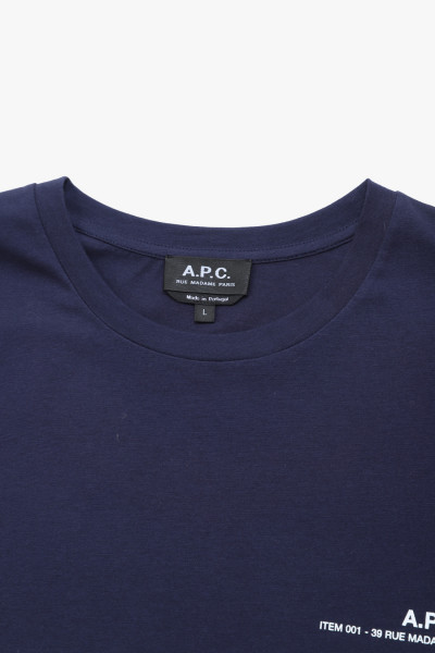 A.p.c. T-shirt item Dark navy - GRADUATE STORE