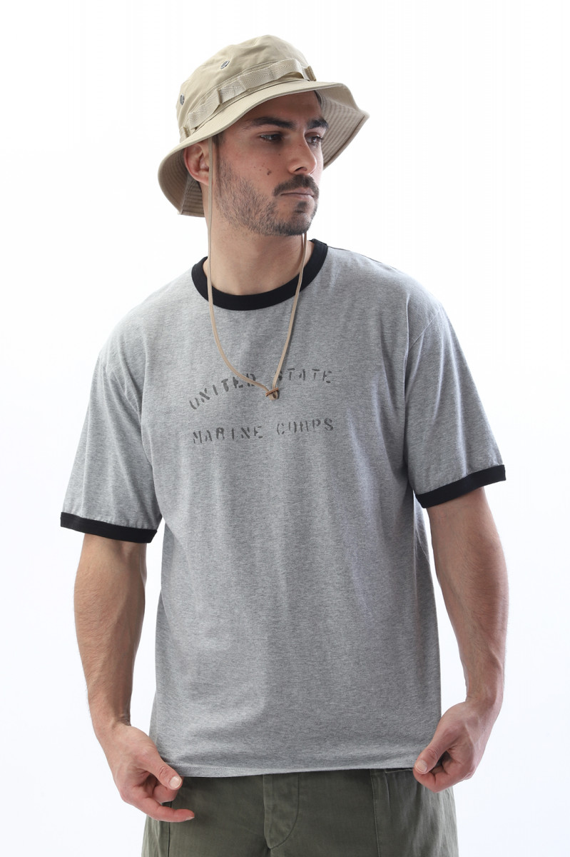 Two tone t-shirt Heather gray