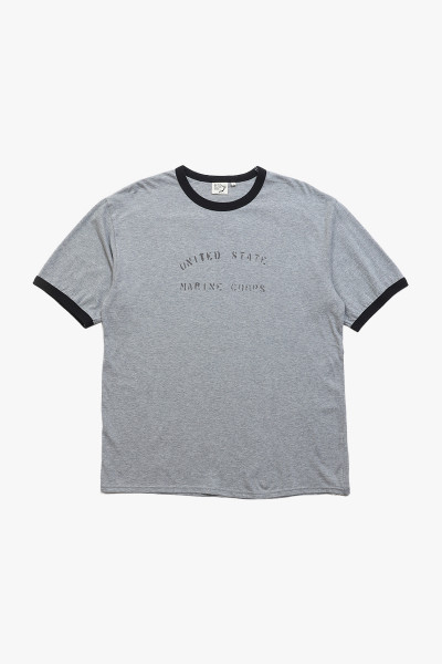 Orslow Two tone t-shirt Heather gray - GRADUATE STORE
