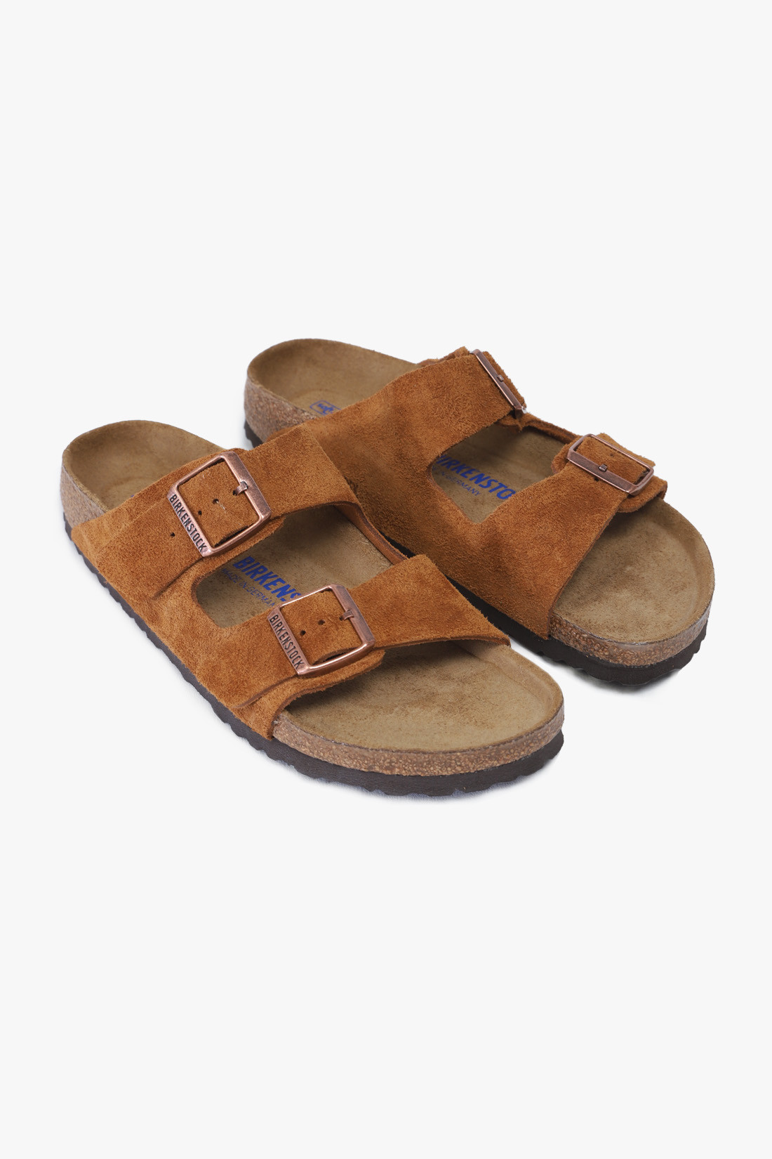 Men's Arizona Bs Mink Suede Leather, BIRKENSTOCK