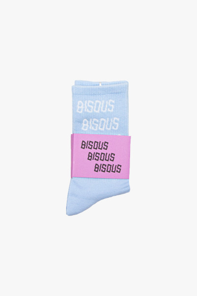 Bisous socks x3 Light blue