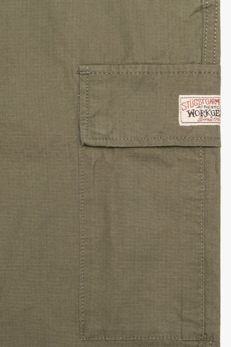 Ripstop cargo beach pant Olive