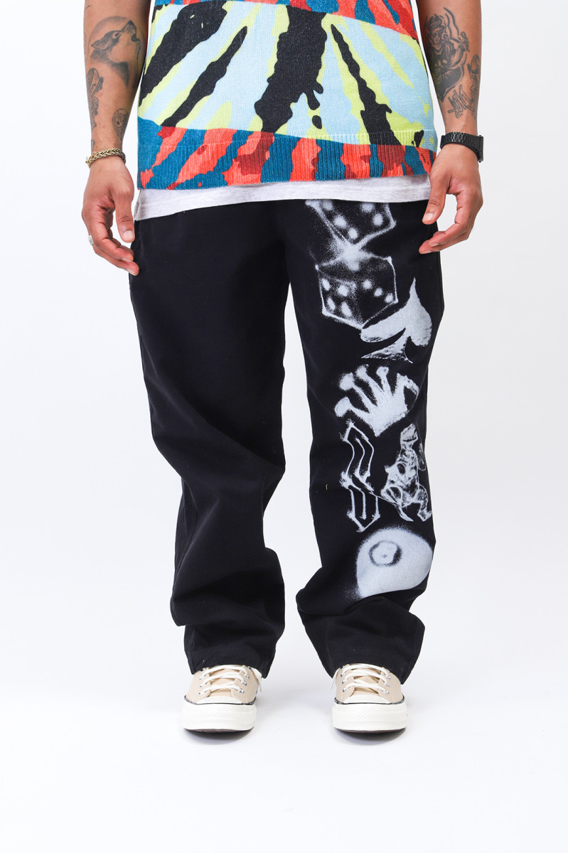 mtmtメル_stussyStussy AIRBRUSH ICON BEACH PANT S - ペインターパンツ