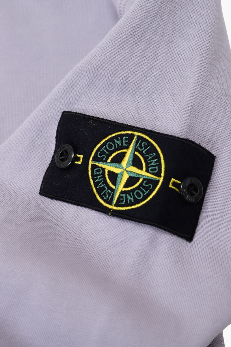 SWEAT STONE ISLAND CAPUCHE 64151 0047 LAVENDE