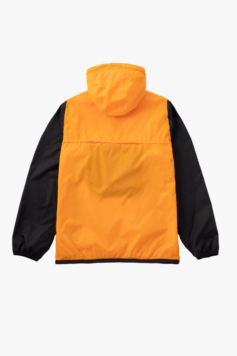 K-way hoodie half zip Orange/black