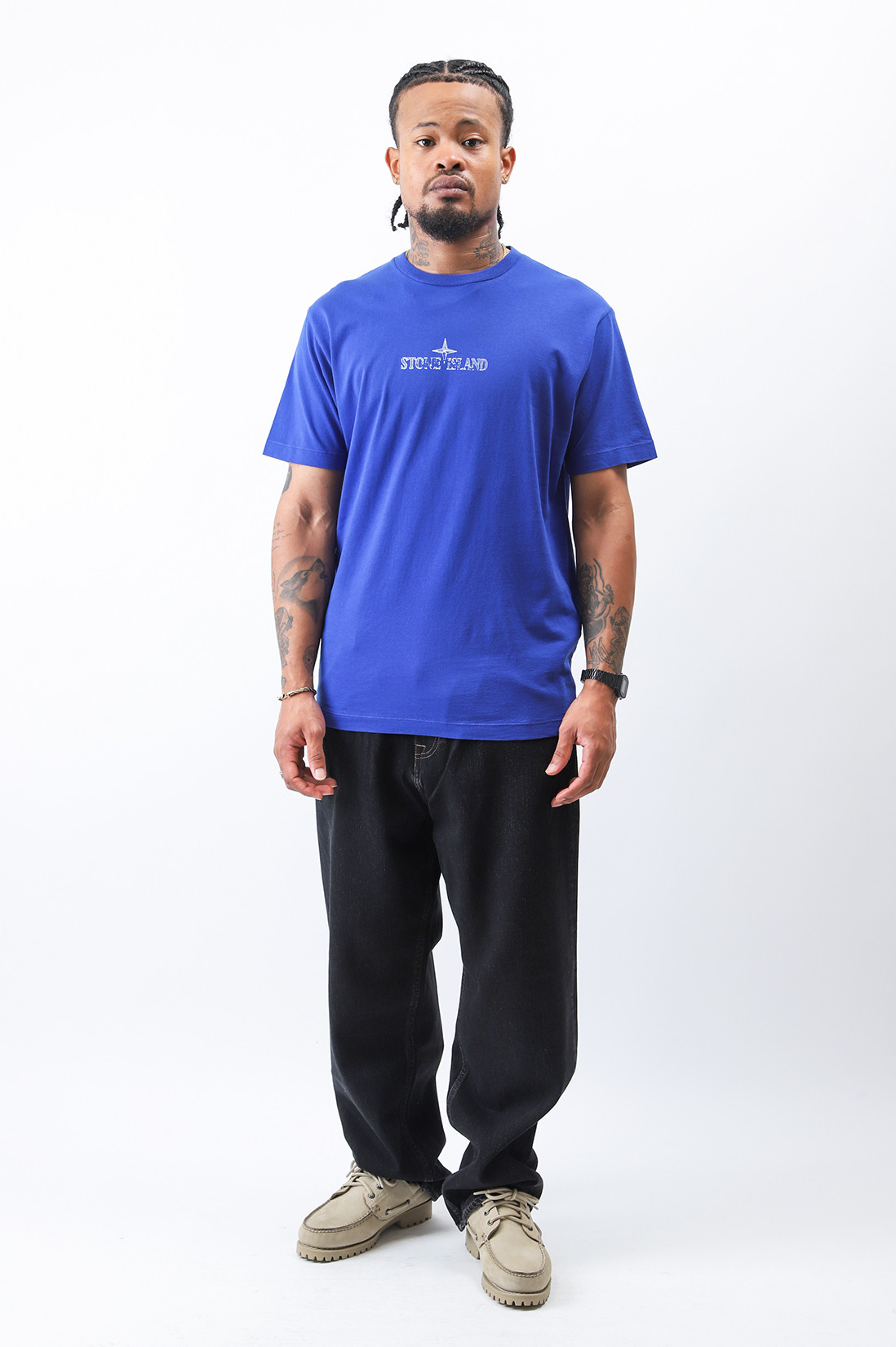 2ns81 t-shirt handprint v0022 Bluette
