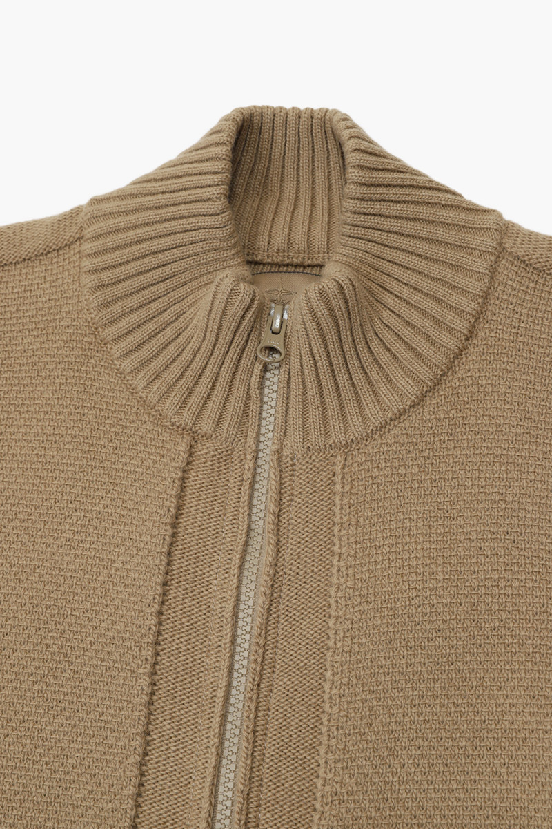 561fa ghost zip sweater v0098 Corteccia