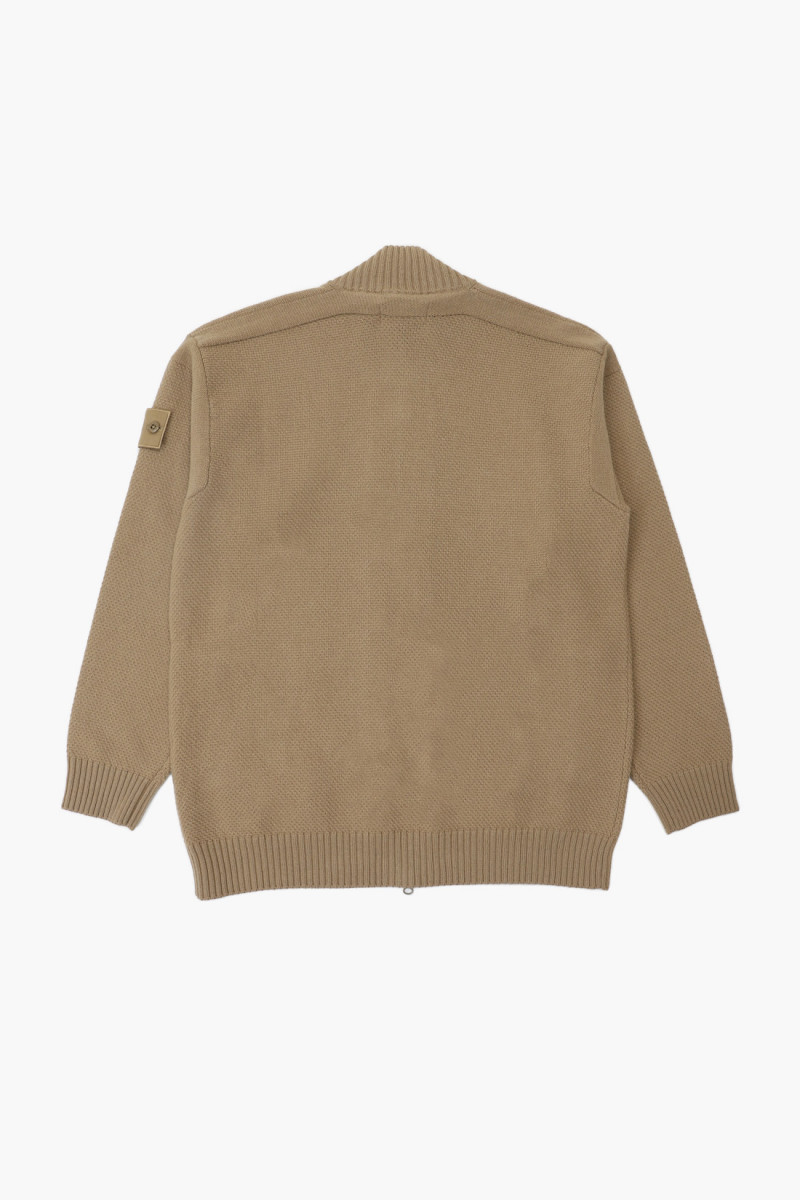 561fa ghost zip sweater v0098 Corteccia