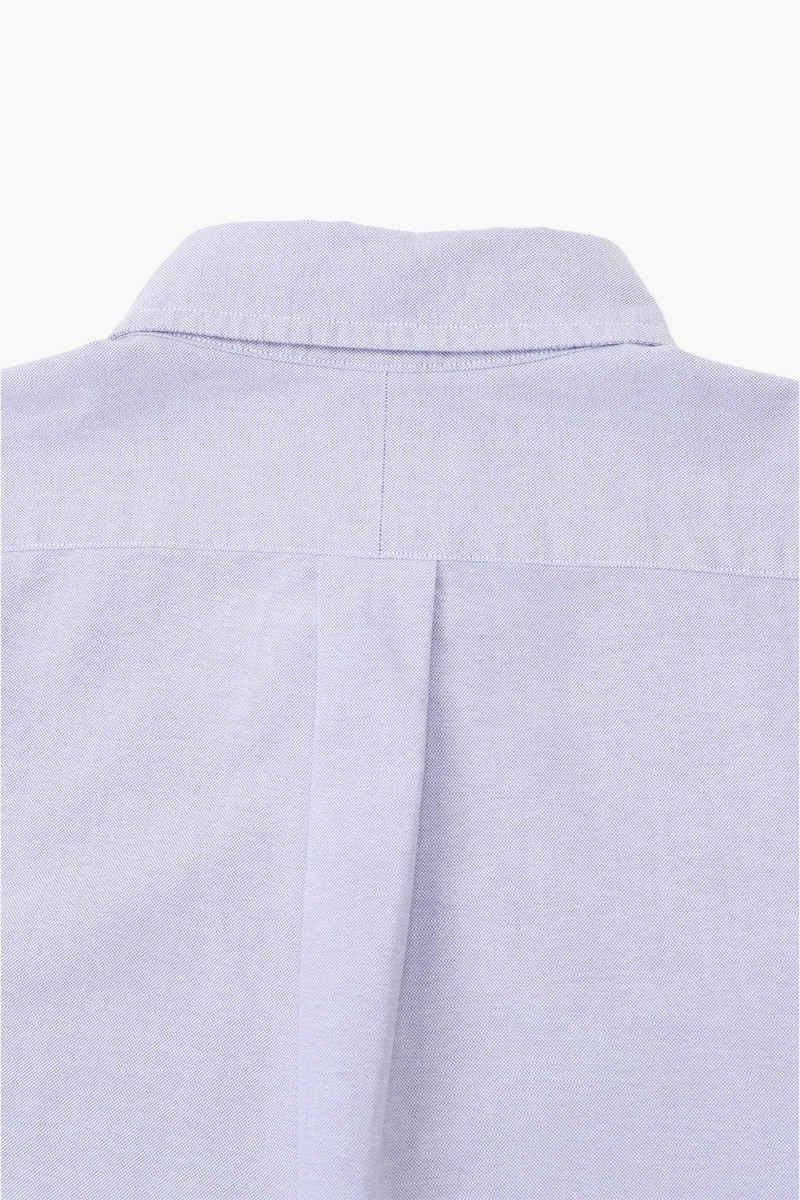 Custom fit oxford shirt Purple