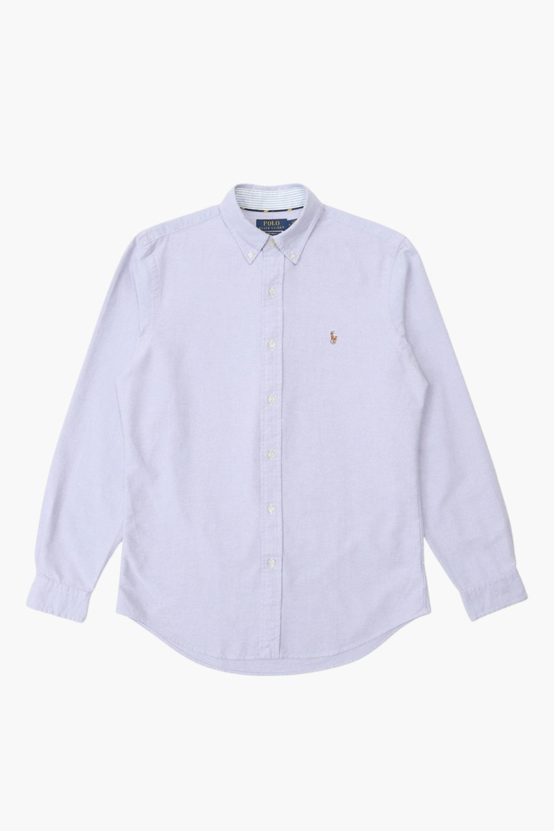 Custom fit oxford shirt Purple