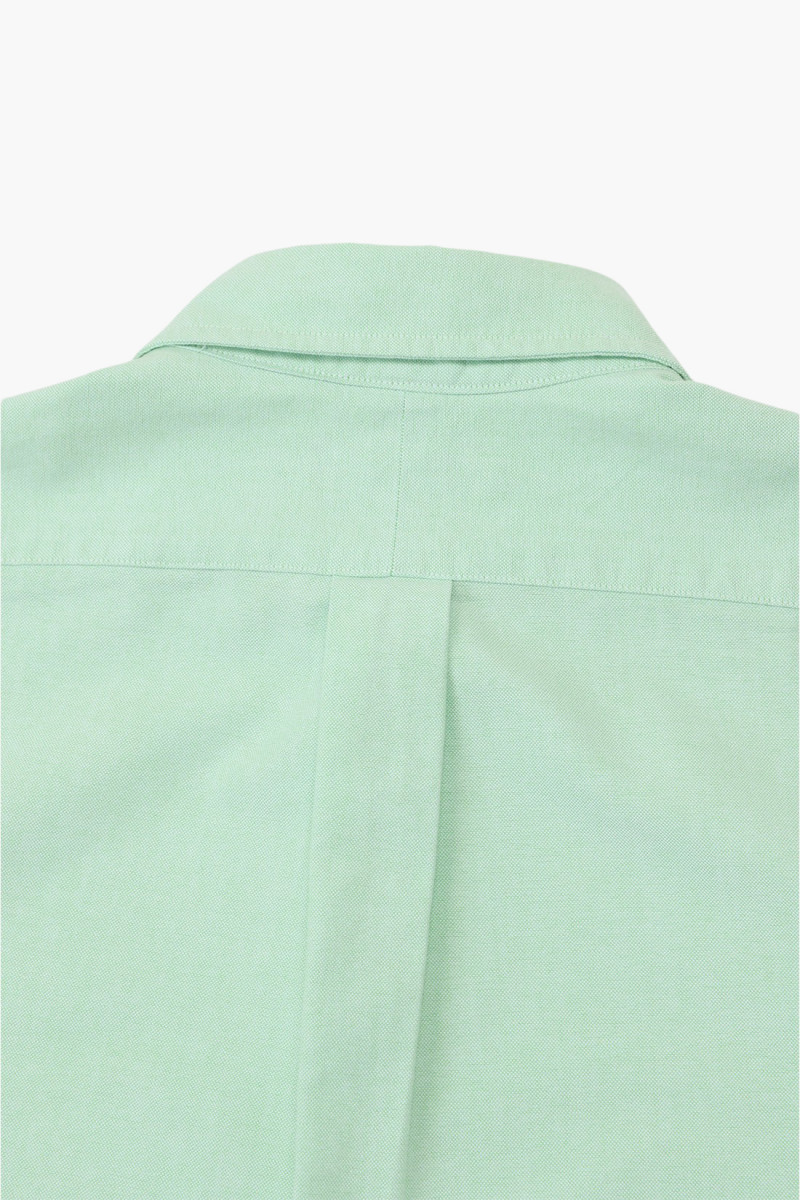 Custom fit oxford shirt Green