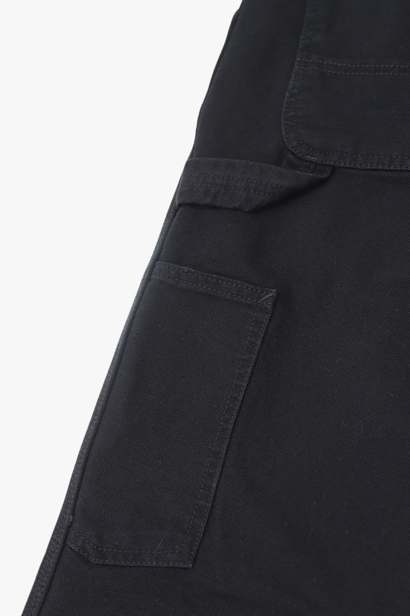 Double knee pant Black aged canvas