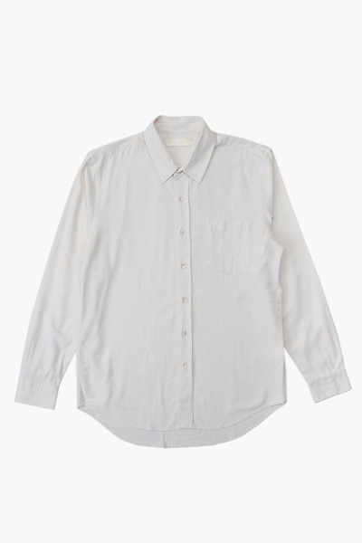 Our legacy Classic shirt White silk - GRADUATE STORE
