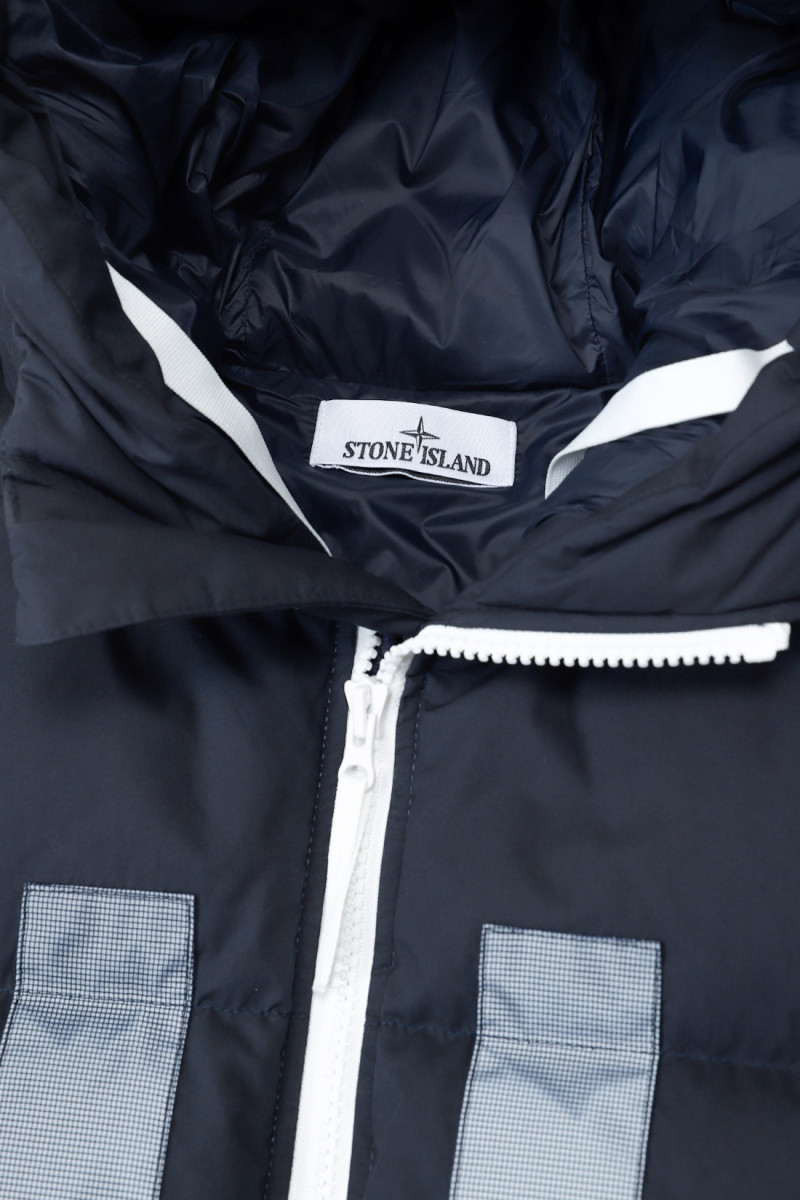 G09x2 marina sleeveless jacket Blu scuro