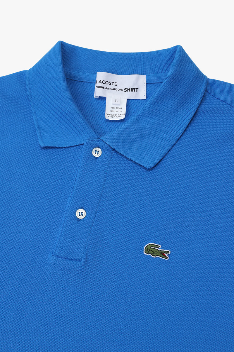 Comme des gar ons shirt Lacoste mens polo knit Blue GRADUATE