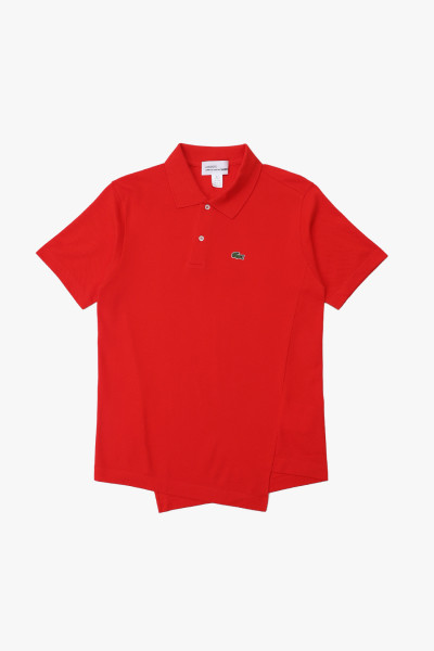 Lacoste mens polo knit Red