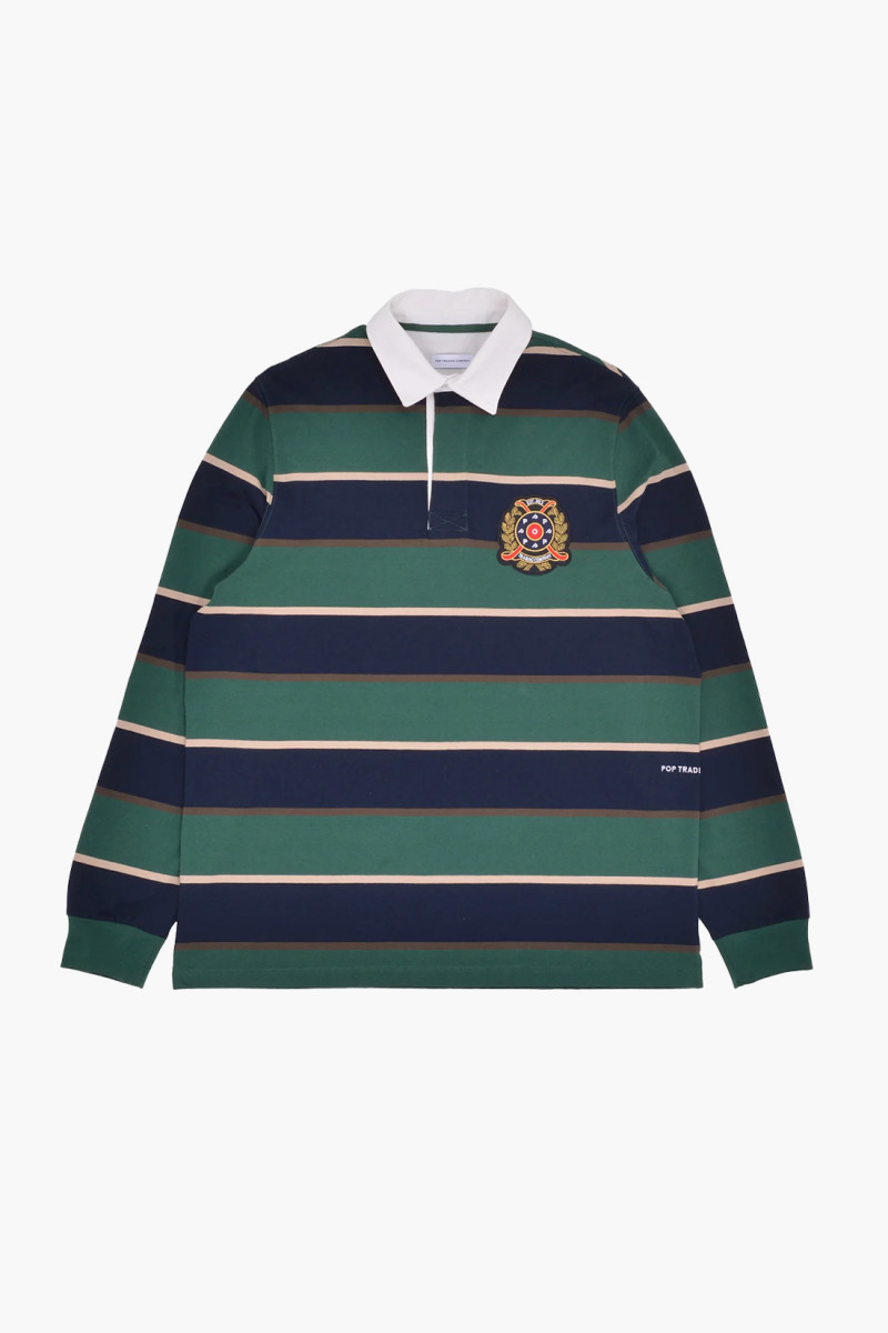 Striped rugby polo Pine grove
