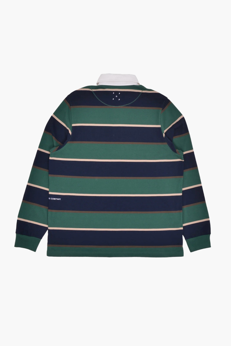 Striped rugby polo Pine grove