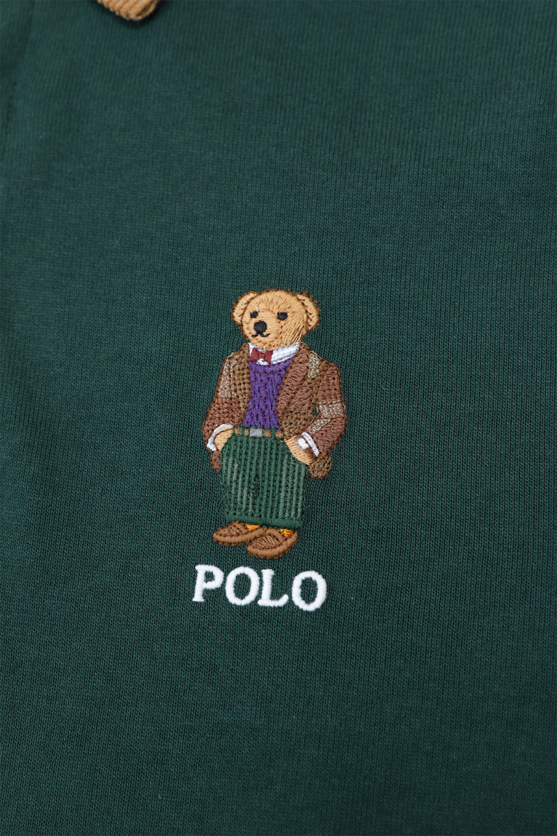 Classic fit polo rugby bear College green